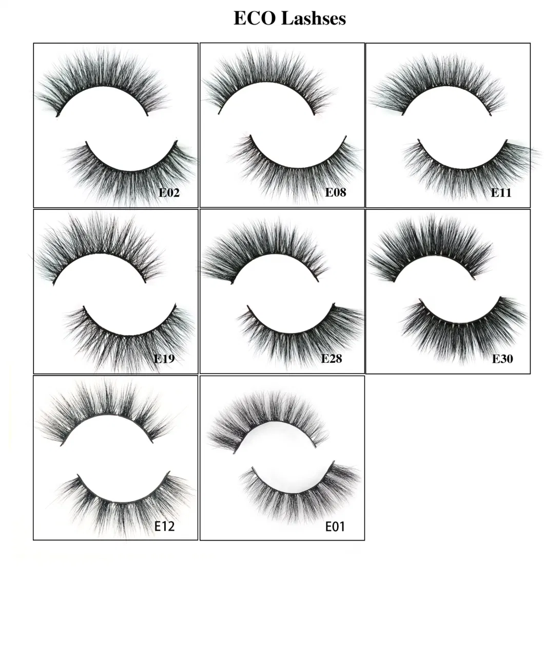 Lashes Eye Bulk Sale Natural Long False Eyelashes Fluffy Wispy Faux 3D Mink Lashes Soft Thick Handmade