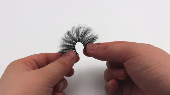 Large Stock 25mm Eyelashes 3D Mink Lashes Fluffy Wispy 25mm Lash